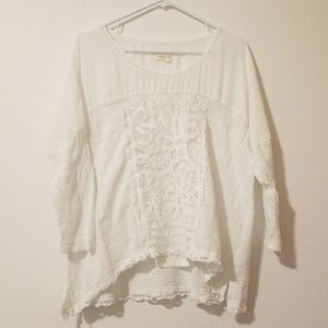 Anthropologie Meadow Rue cotton blouse